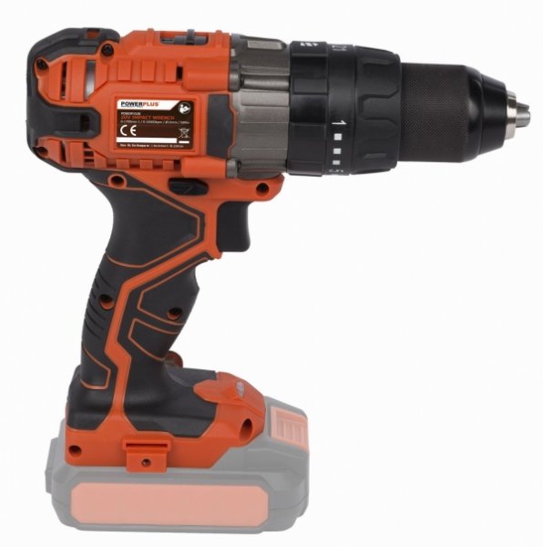 POWERPLUS POWDP1520 příklepová aku vrtačka 20V DUAL POWER bez akumulátoru Obrázek