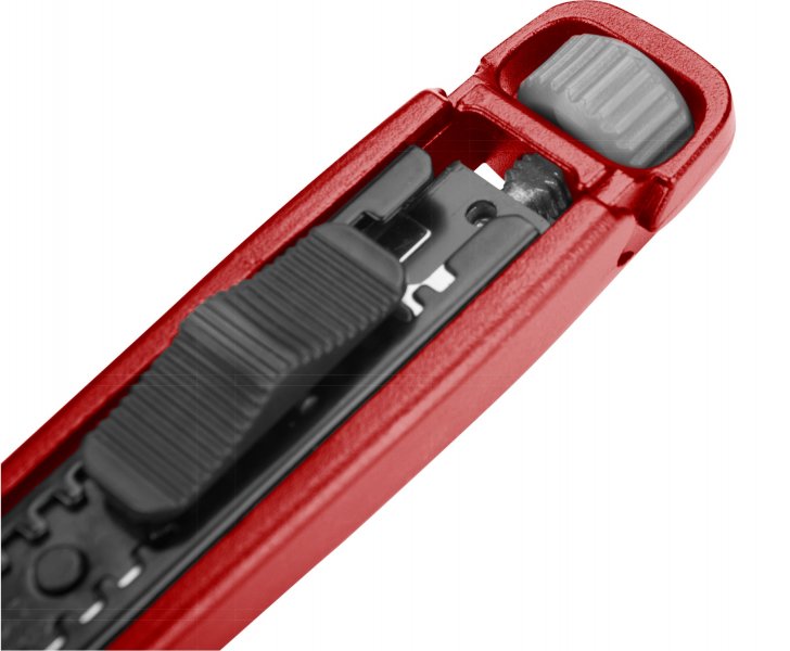 EXTOL PREMIUM 4780023 nůž ulamovací 18mm celokovový s výztuhou, Auto-lock, SK2 Obrázek