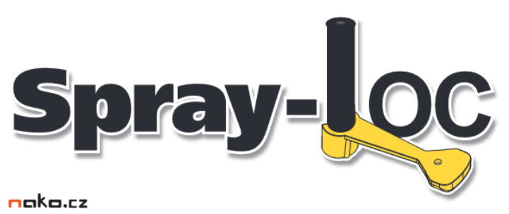 Blazing Spray-Loc držák výsuvníku postřikovače Obrázek
