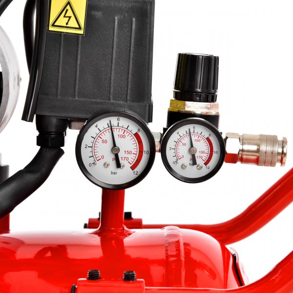 HECHT 2089 dvoupístový bezolejový kompresor s nádobou 50l Obrázek