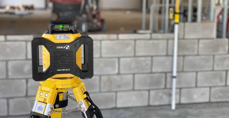 STABILA LAR-160 G + BST-S + NL rotační laser zelený SET 19240 Obrázek