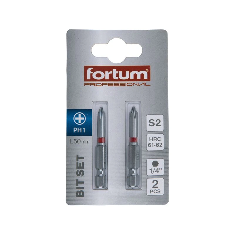 FORTUM-KITO bit PH2x50mm, S2 4741212 - 2ks Obrázek