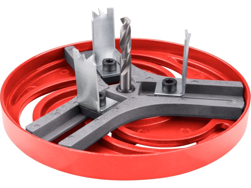 EXTOL PREMIUM 8801610 vykružovací stavitelný korunkový vrták 19-127mm Obrázek