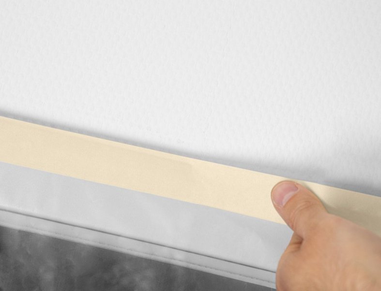 NEO TOOLS 49-801 protiprachová igelitová dveřní clona se zipem 2,14 x 1,21m tvar "I" Obrázek