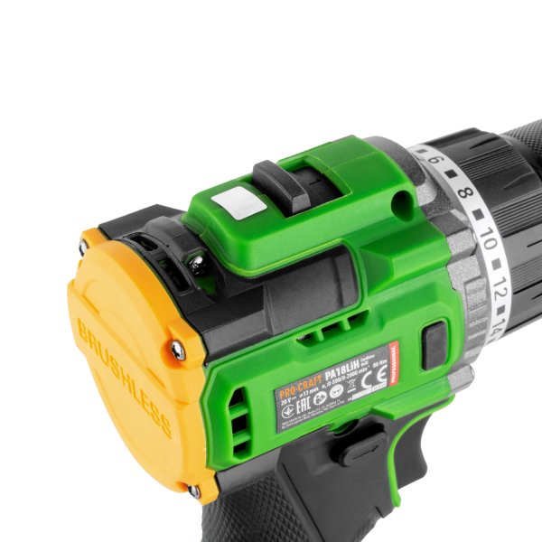 PROCRAFT PA18Pro aku vrtačka bezuhlíková 20V 1x 1,5Ah LiIon PA18Pro-1B-C Obrázek