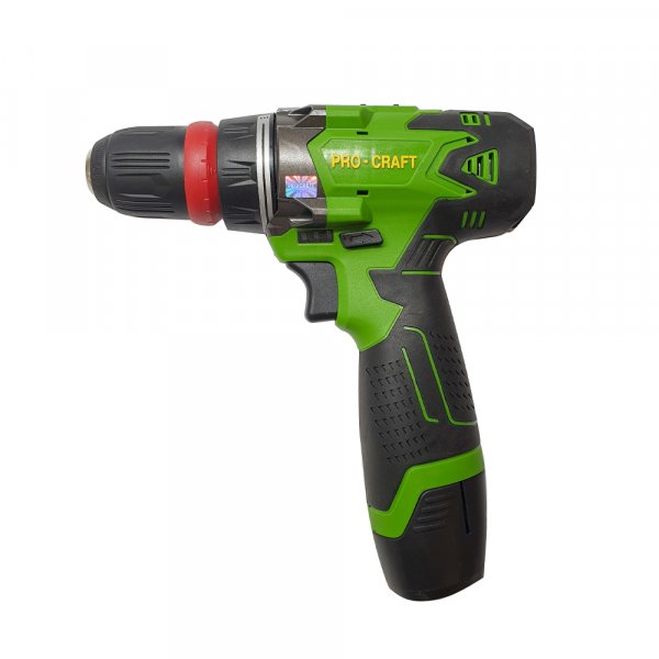 PROCRAFT PA12DFR vrtací aku šroubovák LiIon 12V 2x 1,5Ah Obrázek