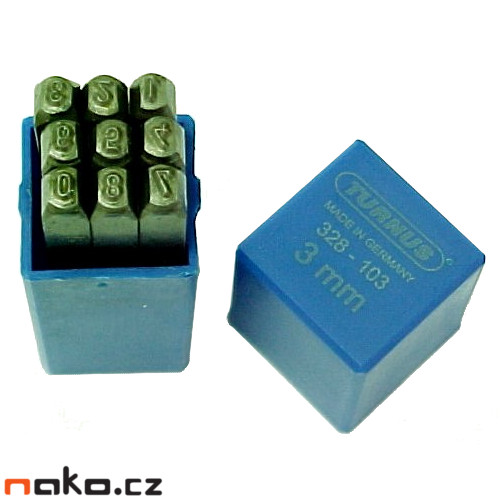 TURNUS STANDARD razidla ČÍSLICE 10mm 328-110 Obrázek