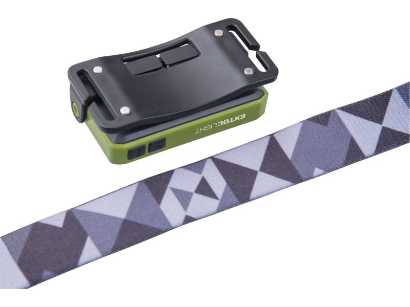 EXTOL LIGHT 43184 čelovka 140lm, nabíjecí, USB, LED+COB LED Obrázek