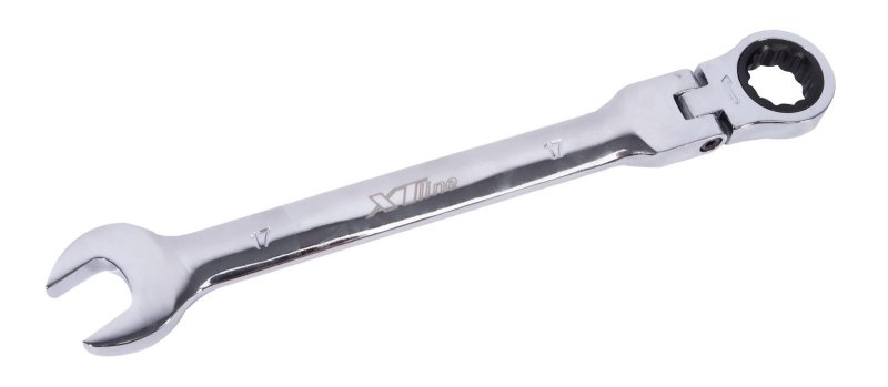 XTline KL345013 klíč 13mm ráčnový kloubový očkoplochý CrV