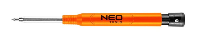 NEO TOOLS 13-816 tužka stolařská 165mm vysouvací + držák a 12ks tuh Obrázek