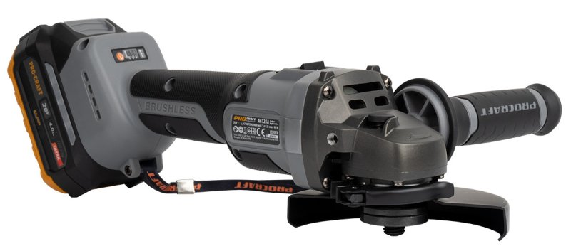 PROCRAFT Industrial AG125ABB bezuhlíková aku úhlová bruska 125mm LiIon 20Vbez aku Obrázek