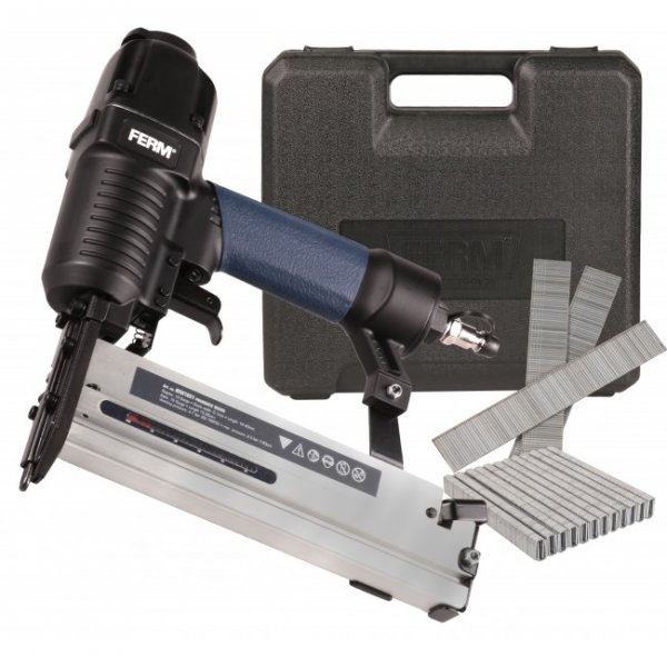 FERM ATM1051 pneumatická hřebíkovačka a sponkovačka Obrázek