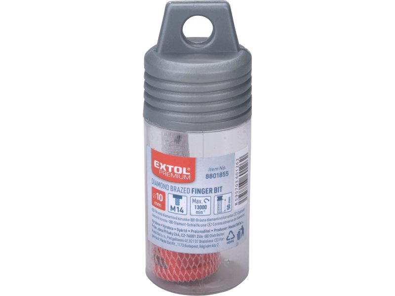 EXTOL PREMIUM 8801855 korunka 10mm diamantová brusná, závit M14 Obrázek