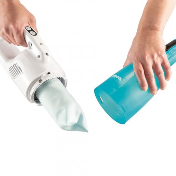 MAKITA CL117FDX2 aku vysavač bílomodrý LiIon 12V/2,0Ah Obrázek
