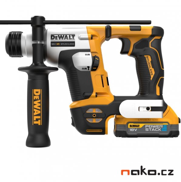 DeWALT DCH172E2T (PowerStack) montážní vrtací aku kladivo (1,7 J / 2,2 kg) Obrázek