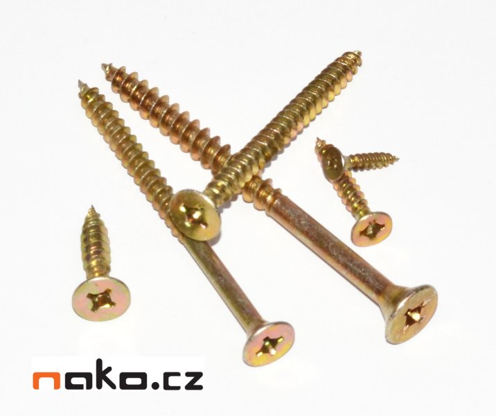 Vrut 3x50 (20ks) UNIQUADREX zápustný