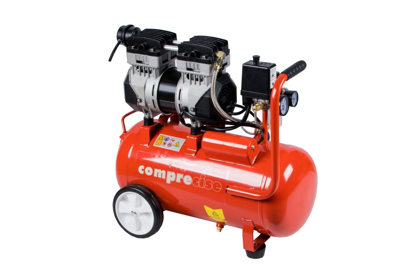 PROMA OLT-105/24 tichý dvoupístový bezolejový kompresor 25000137 Obrázek