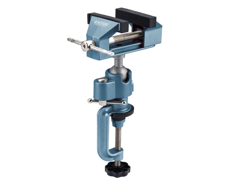 EXTOL PREMIUM 8812607 svěrák na stůl otočný s kloubem, 75mm Obrázek