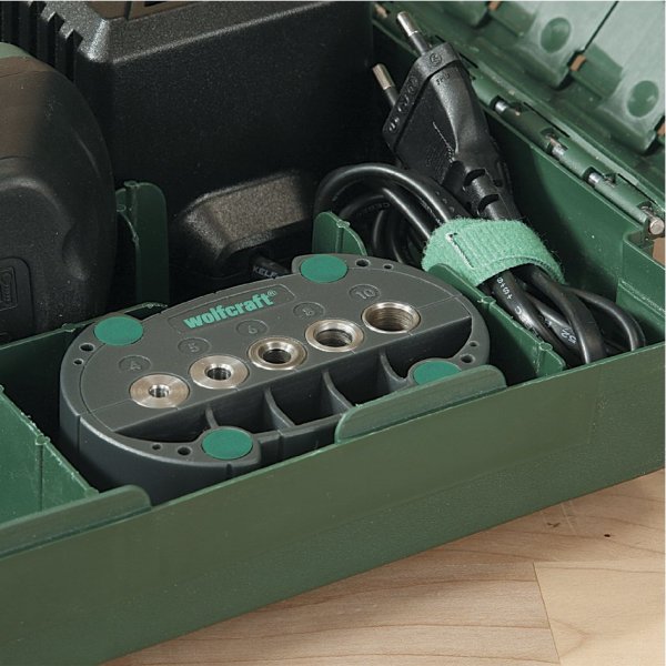 WOLFCRAFT 4685000 mobilní vrtací pomůcka Accumobil Obrázek