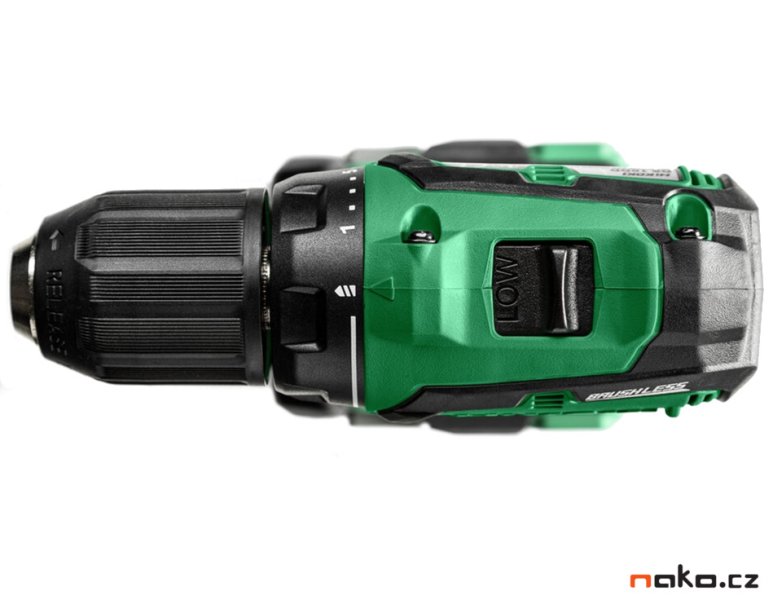 HiKOKI DS18DDWPZ bezuhlíková aku vrtačka 18V 2x 5Ah LiIon, Hitbox Obrázek