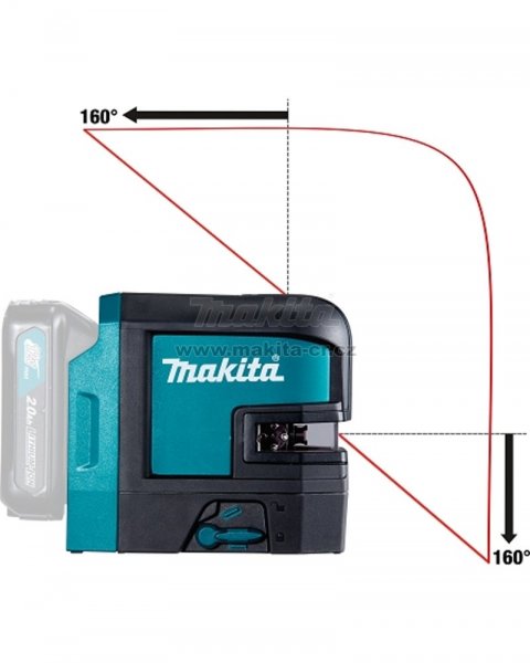 MAKITA SK105DZ aku křížový laser CXT bez AKU Obrázek