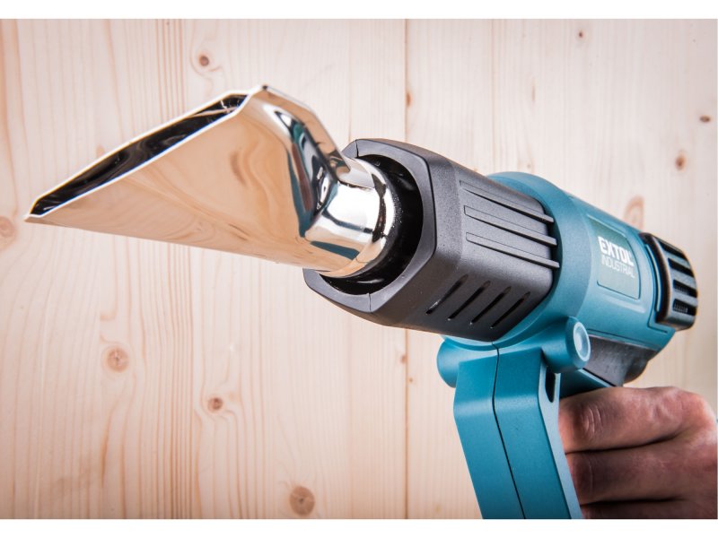 EXTOL INDUSTRIAL 8794800 pistole horkovzdušná s plynulou regulací 2000W Obrázek