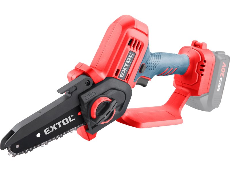 EXTOL PREMIUM 8891923 jednoruční aku řetězová pila 12cm SHARE 20V bez aku