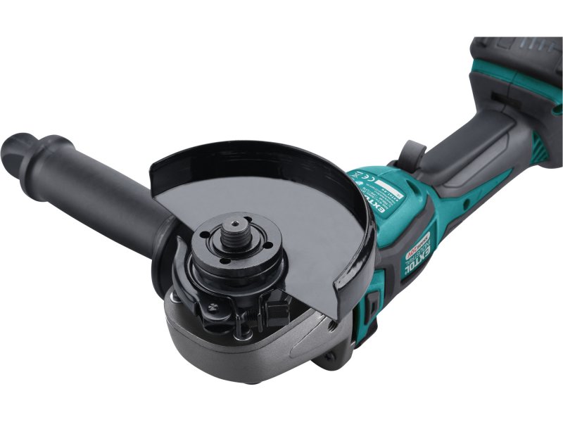 EXTOL INDUSTRIAL 8791842 aku úhlová bruska SHARE20V, 125mm, BRUSHLESS 20V LiIon 4Ah Obrázek