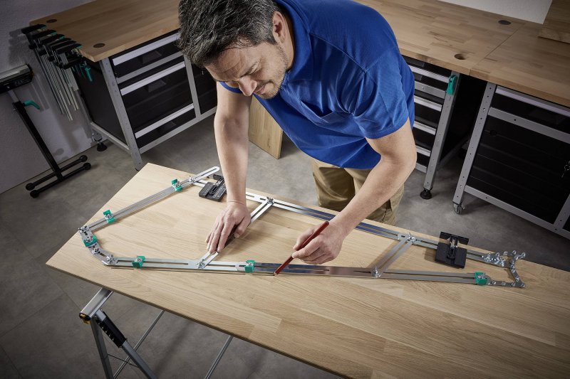 Wolfcraft schodišťová šablona Obrázek