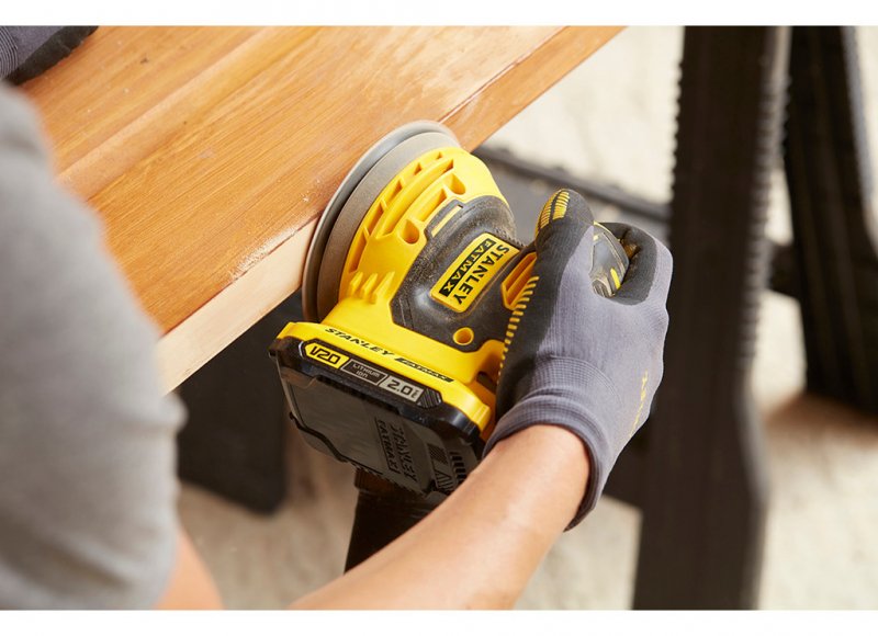 STANLEY SFMCW220B FatMax V20 (verze bez aku) 18V aku excentrická bruska 125mm Obrázek