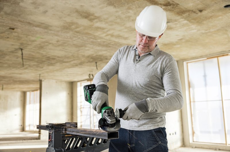 HiKOKI G1813DAW4Z aku úhlová bruska bezuhlíková 125mm 18V bez aku Obrázek