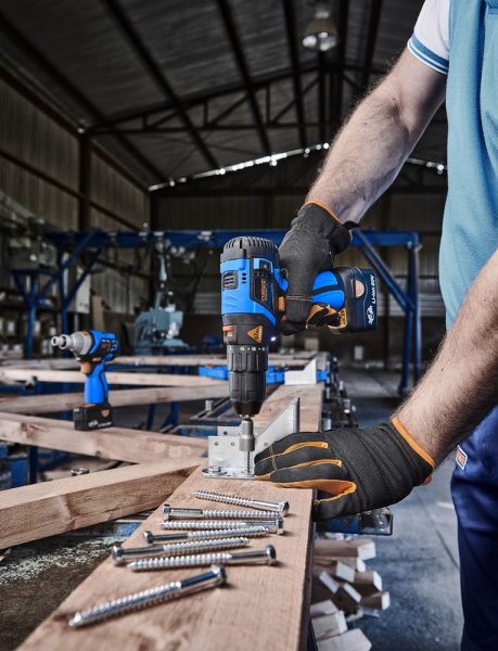 NAREX ASP 202-2B (2x2Ah) bezuhlíková aku příklepová vrtačka - 67 Nm Obrázek