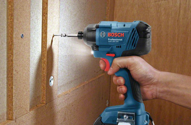 BOSCH GDR 18V-160 solo (verze bez aku) aku rázový utahovák 1/4" Obrázek