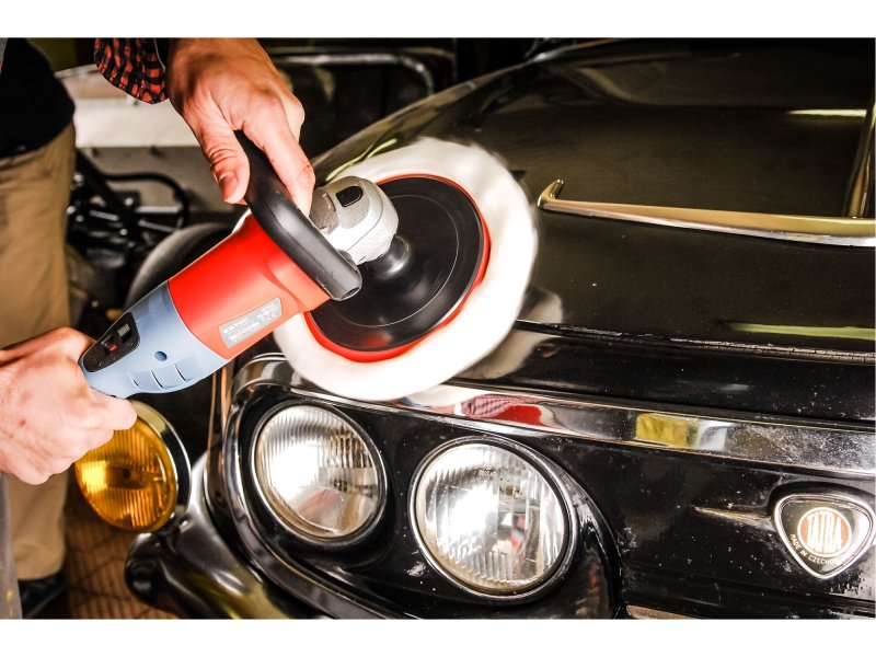 EXTOL PREMIUM AP 180 elektrická leštička, 1100W, 180mm, 8892500 Obrázek