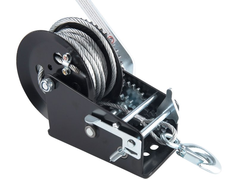 EXTOL PREMIUM 8861305 naviják lanový s klikou, max. 1350kg, 10m Obrázek