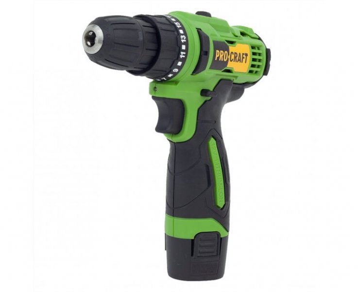 PROCRAFT PA12Li KOMPACT vrtací aku šroubovák LiIon 12V 2x 1,5Ah Obrázek