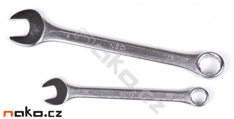 NEO TOOLS sada očkoplochých klíčů 6-22mm, 12ks, 09-752 Obrázek