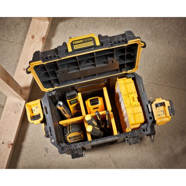 DeWALT DWST08035-1 kufr TOUGHSYSTEM 2.0 Half Box Obrázek