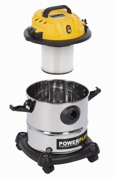 POWERPLUS POWX3230 vysavač na suché a mokré vysávání Obrázek