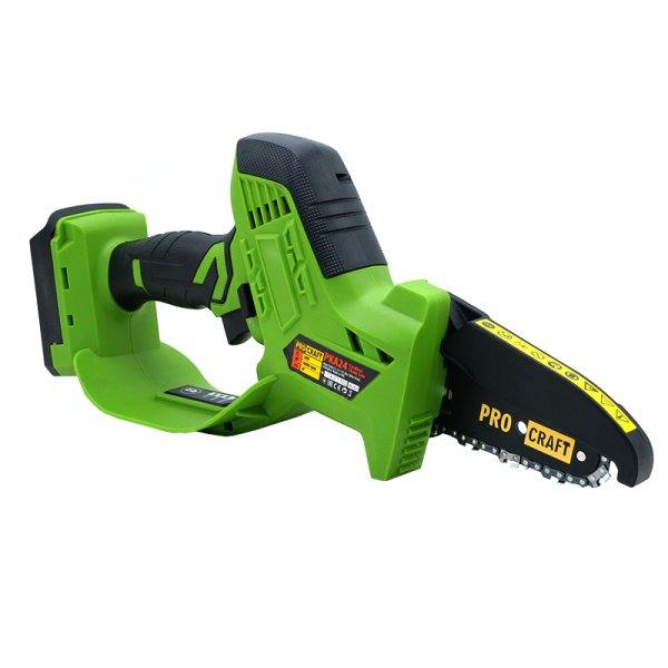 PROCRAFT PKA24 bezuhlíková jednoruční aku řetězová pila 10cm LiIon 20V, bez aku Obrázek
