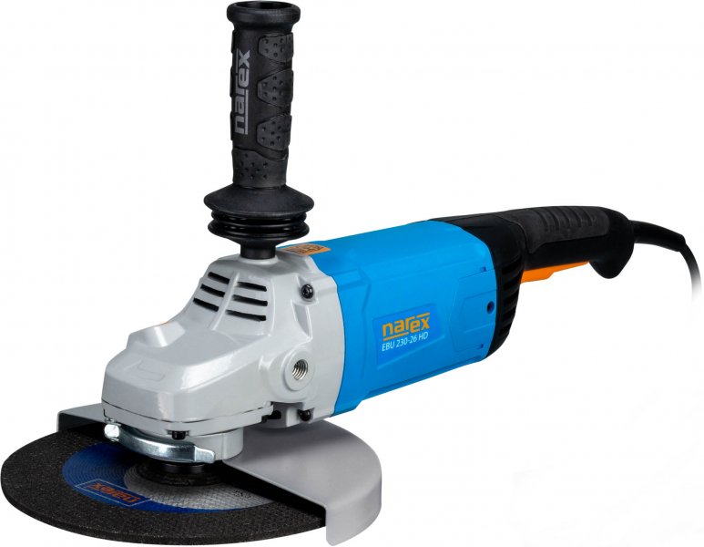 NAREX EBU 230-26 HD 2600W úhlová bruska Heavy Duty / SoftStart Obrázek