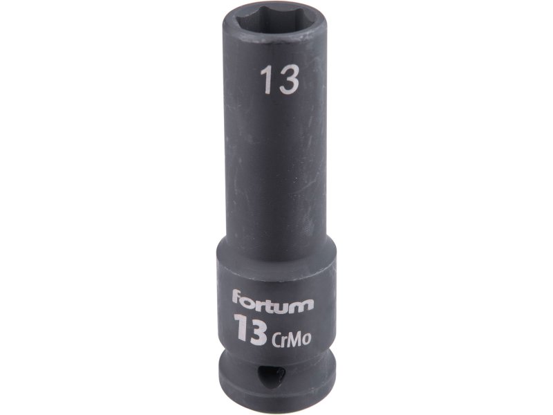 FORTUM 4703213 hlavice 1/2" nástrčná 13mm úderová průmyslová 78mm prodloužená CrMoV