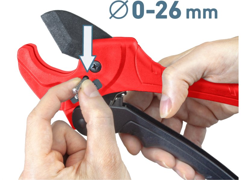 EXTOL PREMIUM 8848004 nůžky na plastové PVC trubky 0-42mm Obrázek