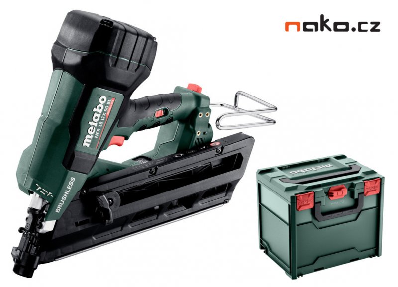 METABO NFR 18 LTX 90 BL (bez aku) aku nastřelovačka hřebíků / tesařská hřebíkovačka Obrázek
