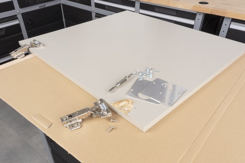 WOLFCRAFT 4658000 sada na opravu pantů – montážní desky Obrázek