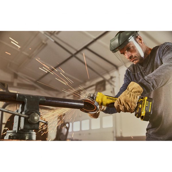 STANLEY FATMAX SFMCG700B-XJ aku úhlová bruska 125mm 18V LiIon V20, bez aku Obrázek