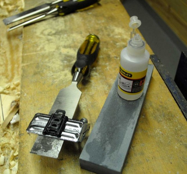 STANLEY 0-16-050 sada pro ostření dlát a želízek hoblíků Obrázek