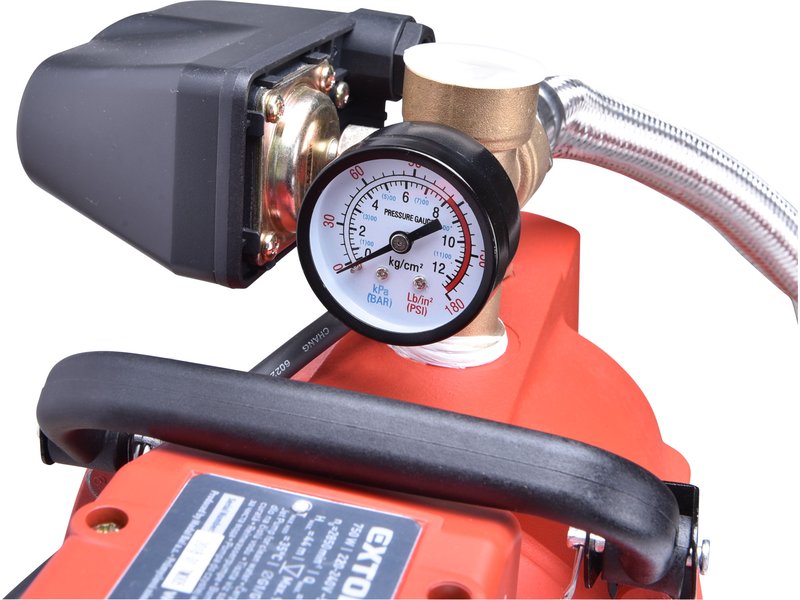 EXTOL PREMIUM 8895095 čerpadlo proudové s tlakovou nádobou - vodárna, 750W Obrázek