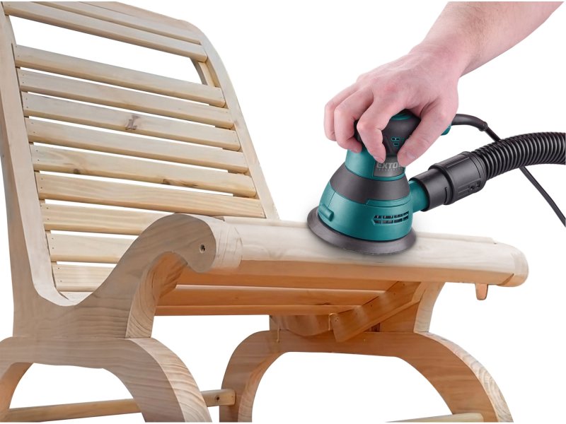 EXTOL INDUSTRIAL 8794200 bruska excentrická 125mm jednoruční 350W Obrázek