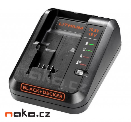 BLACK&DECKER 90599854-06 nabíječka pro aku baterie LiIon 10.8-18V Obrázek